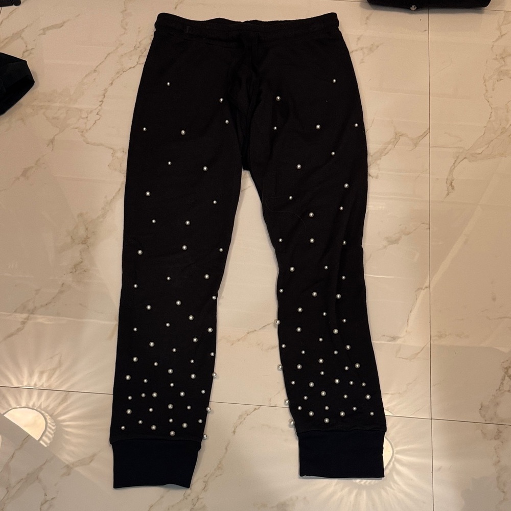 Michael Lauren Black Pearl Sweatpants